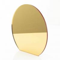 Зеркальное оргстекло ПММА 3050x2030x3мм, золото