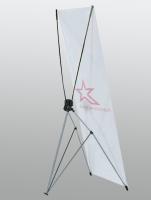 Мобильный стенд X-баннер 60х160 металлопластиковый