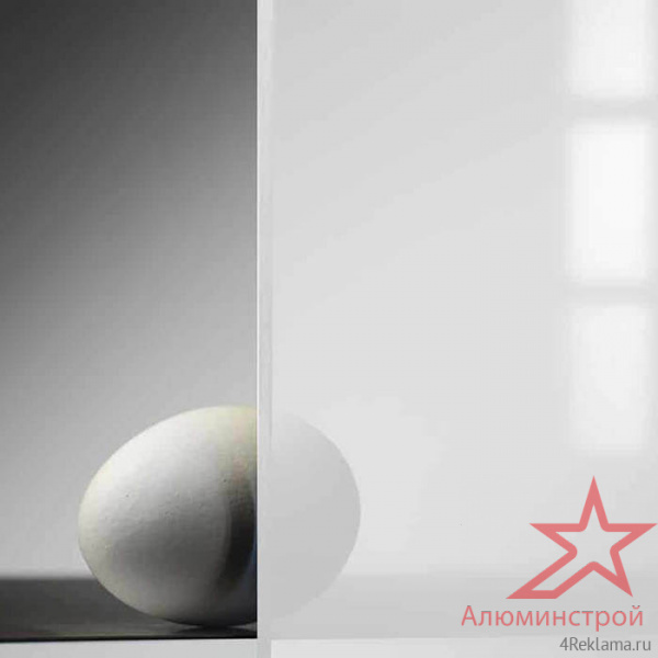 Монолитный поликарбонат КИВИ 3мм белый