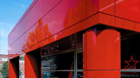 АКП с глянцевой поверхностью