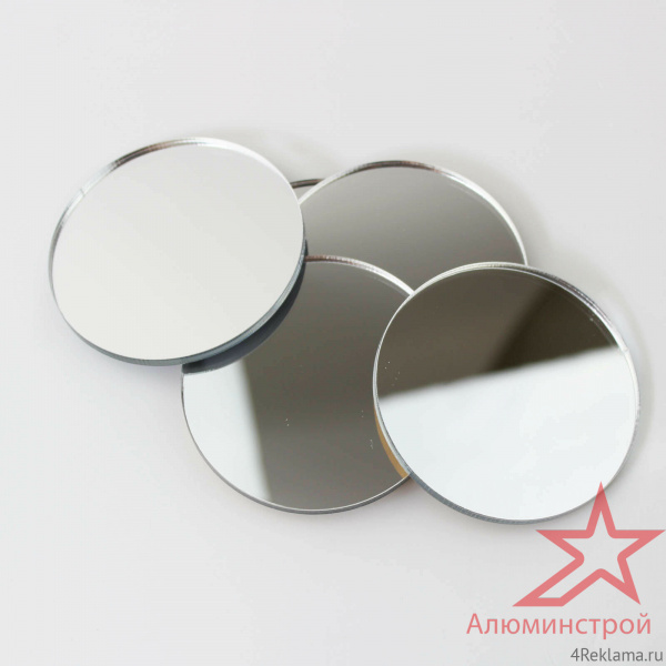 Зеркальное оргстекло Plaskolite серебро